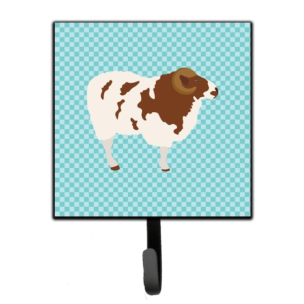 Jensendistributionservices Jacob Sheep Blue Check Leash or Key Holder MI1711761 - main